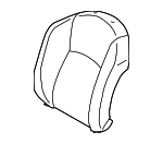 87661CG000 - Body: Seat Back Pad for INFINITI: FX35, FX45 Image