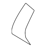 87370CG002 - Body: Cushion Cover for INFINITI: FX35, FX45 Image