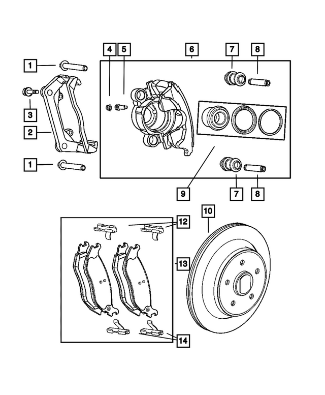 5143401AA - Service Brakes: Brake Bleeder Screw for Mopar Image
