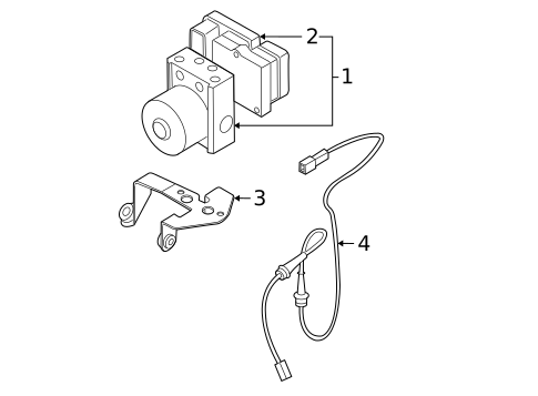 ABS Components for 2005 Mazda 3 #0