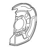 4778202140 - Brakes: Splash Shield for Toyota Image