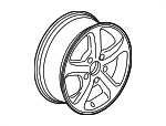 42700TR3A61 - : Wheel, Alloy for Honda: Civic Image