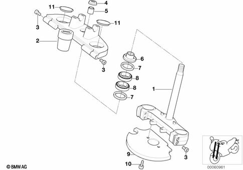 Telescopic Forks, Telelever for 2008 BMW-Motorrad F 650 GS #2