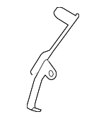 15816731 - Cooling System: Lower Hose Retainer Bracket for GM Image