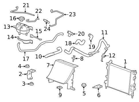 Hardware, Fasteners & Fittings for 2007 Pontiac Solstice #0