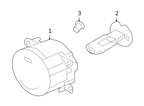 Fog Lamps for 2009 Jaguar XJR #0