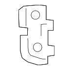 8W0807277 - Body: Bumper Cover Strip for Audi Image