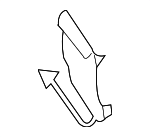 8W6807241CGRU - Body: Tow Eye Cap for Audi Image