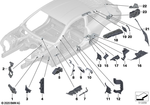 41007342721 - Bodywork: Moulded Part F Wheel Housing Supp.,Front for BMW Image