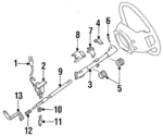 F49Z7A216A - Steering: Insert for Ford: Aerostar Image