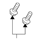 907860616 - Body: Gusset Bolt for Mazda: 5, Miata, MPV, RX-8 Image