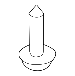 N91090701 - Body: Bumper Cover Support Rail Bolt for Volkswagen Image