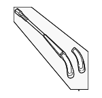 2978204500 - Body: Wiper Arm for Mercedes-Benz Image