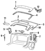 FOJY7611698B - Body: Cover for Mercury: Capri Image