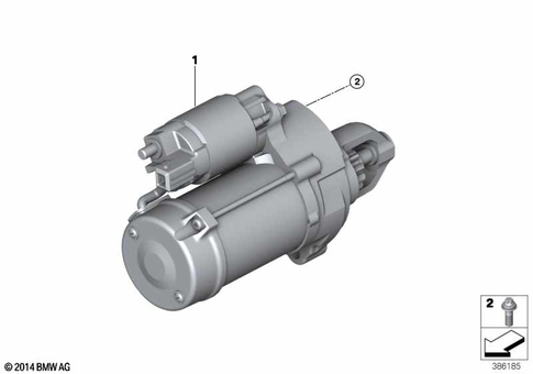 Starter for 2022 BMW 760iX #0