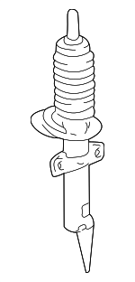 6F2Z18124A - Suspension: Suspension Strut for Ford Image