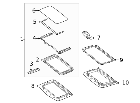 Sunroof for 2018 Mercedes-Benz Sprinter 3500 #1