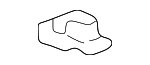 5849112021 - Body: Luggage Compartment Spacer for Toyota Image
