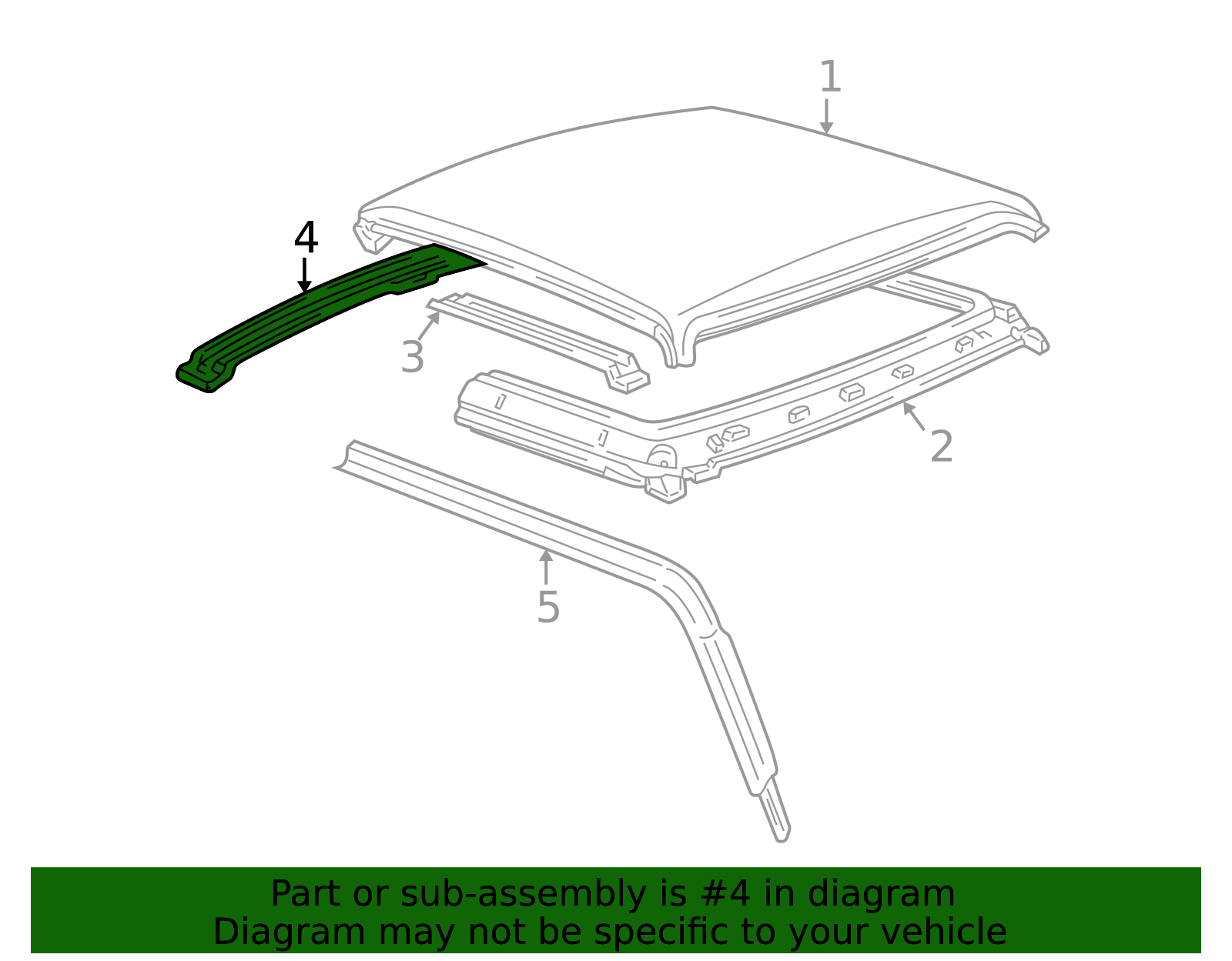 2001-2009 Mazda Rear Header ZZP0-70-700 | Parts Mazda of Brampton