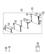 68400268AA - : Cooling Module for Mopar Image
