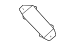 1385452 - Suspension: Suspension Cross-member Upper Bracket for Volvo Image