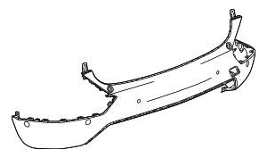 2025 Cadillac OPTIQ Bumper Cover 85754955 GM | GMPartsDirect.com