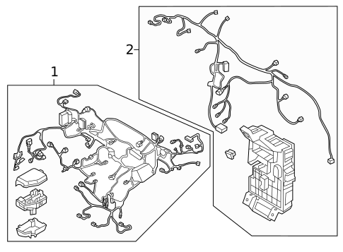 Wiring Harness for 2014 Hyundai Accent #0