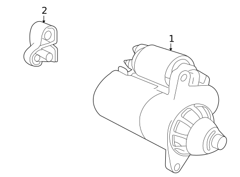 Starter & Related Components for 2010 Ford Explorer Sport Trac #0