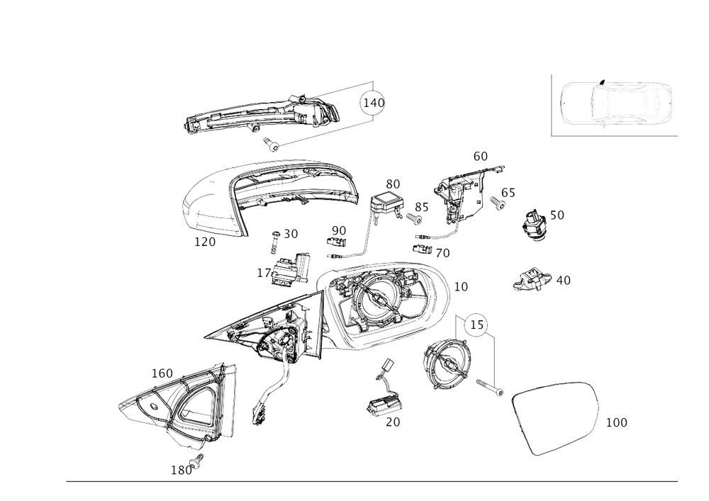 205-905-76-01-64 - Antenna 1995-2026 Mercedes-Benz