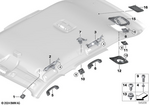 51447230894 - Vehicle Trim: Cover, Microphone for BMW Image