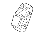 82124T43J31ZA - Body: Anchor Cover for Honda Image