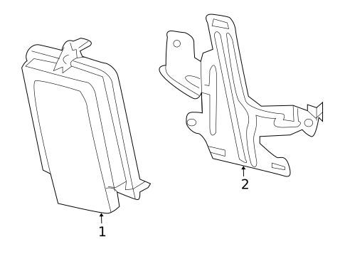 Electrical Components for 2010 Lincoln MKS #3