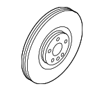 31423721 - Brakes: Disc Brake Rotor for Volvo Image