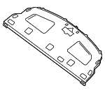 799109AN6D - Body: Pkg Tray Trim for Nissan: Sentra Image