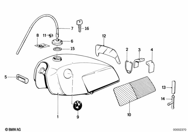 16111242783 - : Hose Clamp for BMW-Motorrad Image