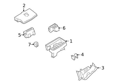 Fuse & Relay for 2011 Scion xB #0