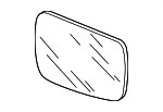 76253SZNA11 - Body: Mirror Glass for Acura: ZDX Image