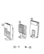 68661949AA - Electrical: Amplifier for Mopar Image
