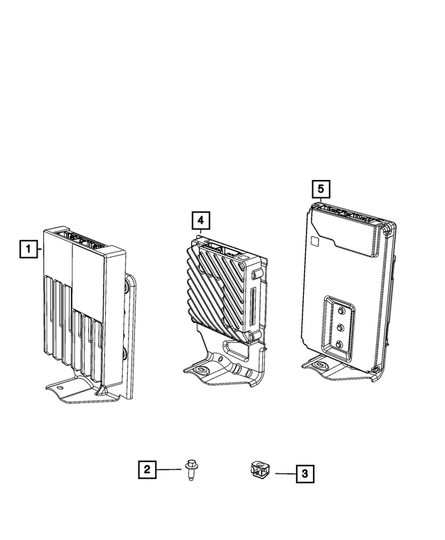 68661949AA - Electrical: Amplifier for Mopar Image