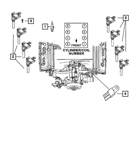Ignition - Spark Plugs, Cables, Coils, and Glow Plugs for 2016 Chrysler 300 #0