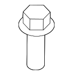 7143428231 - Body: Center Support Screw for BMW: 325i, 325xi, 328i, 328i xDrive, 328xi, 330i, 330xi, 335d, 335i, 335i xDrive, 335is, 335xi, 640i, 640i Gran Coupe, 640i xDrive, 640i xDrive Gran Coupe, 650i, 650i Gran Coupe, 650i xDrive, 650i xDrive Gran Coupe, M3, M6, M6 Gran Coupe, X1, Z4 Image