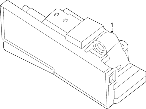 License Lamps for 2022 Nissan Pathfinder #0