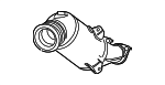 18328603875 - Exhaust: Catalytic Converter for BMW: 335i, 335i xDrive, ActiveHybrid 3 Image