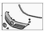 5310106320 - : Grille Assembly for Toyota: Camry Image