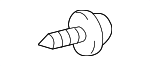 93567A5014 - Electrical: Grille Emblem Screw for Scion: tC | Toyota: 4Runner, Avalon, Camry, Corolla, Matrix, Prius, Prius C, Prius Plug-In, Prius V, RAV4, Tundra Image