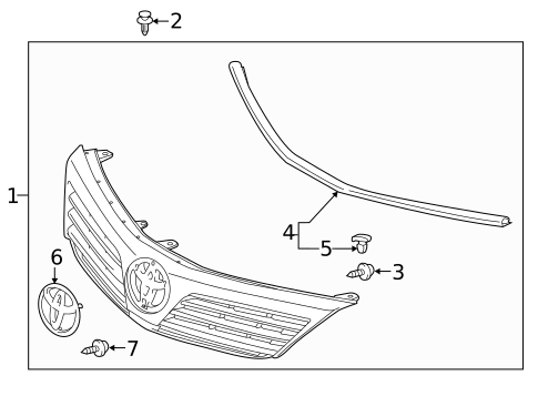 Door & Components for 2013 Toyota Camry #2