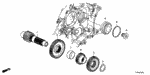 232215WVA00 - Transmission - Automatic: COUNTERSHAFT for Acura Image