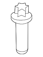 7147261771 - Body: Upper Hinge Bolt for BMW Image
