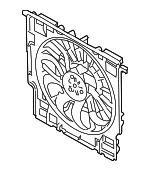 17428655762 - Cooling System: Fan Assembly for BMW: X5, X6, X7 Image