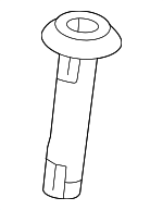 8Y0886919A4PK - Body: Headrest Guide for Audi: A3, A3 Quattro, Q4 e-tron, Q4 e-tron Sportback, RS3, S3 Image